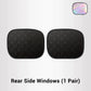 ⚡ Instant Car Cooler Shades - Cuts Cabin Temp by 20°C | One-Size-Fits-All 🏖️ 🌡️ Blocks 99% UV Rays | 🧳 Stores in Glovebox