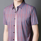 ✨LAST DAY SALE 50% OFF✨Men's Cooling Plaid Short Sleeve Button-Down Shirt