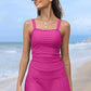 💖LAST DAY SALE 50% OFF💖Women Vintage Tummy Control Two Piece Tankini Swimsuits