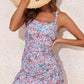 💖LAST DAY SALE 50% OFF💖Women Vintage Tummy Control Two Piece Tankini Swimsuits