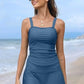 💖LAST DAY SALE 50% OFF💖Women Vintage Tummy Control Two Piece Tankini Swimsuits