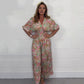 💖LAST DAY SALE 50% OFF💖Women's V-Neck Printed Short-Sleeve Jumpsuits