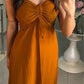💖LAST DAY SALE 50% OFF💖Women's Fashion Solid Color Spaghetti Straps Long Top & Shorts Two Piece Set