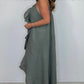 💖LAST DAY SALE 50% OFF💖Women's Spaghetti Strap Dress with Asymmetrical Hem