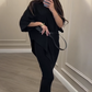 💖LAST DAY SALE 50% OFF💖Women's Casual Loose Fit Top & Skirt Two-Piece Set