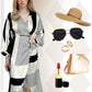 💖LAST DAY SALE 50% OFF💖V-Neck Printed Long Sleeve Dress