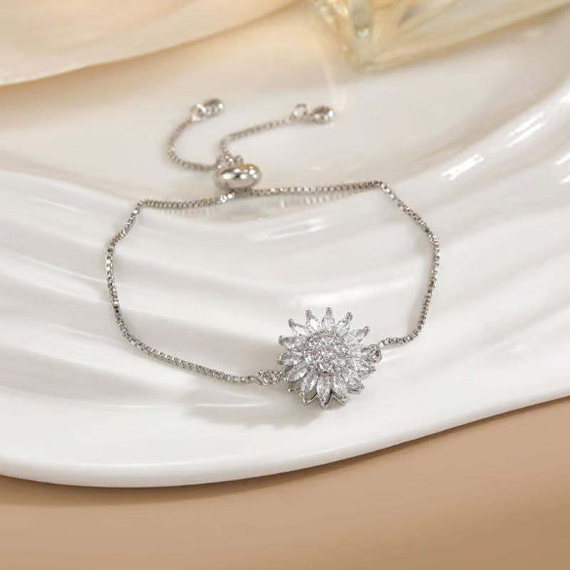 ✨LAST DAY SALE 50% OFF✨Delicate Fashion Sunflower Mood Bracelet