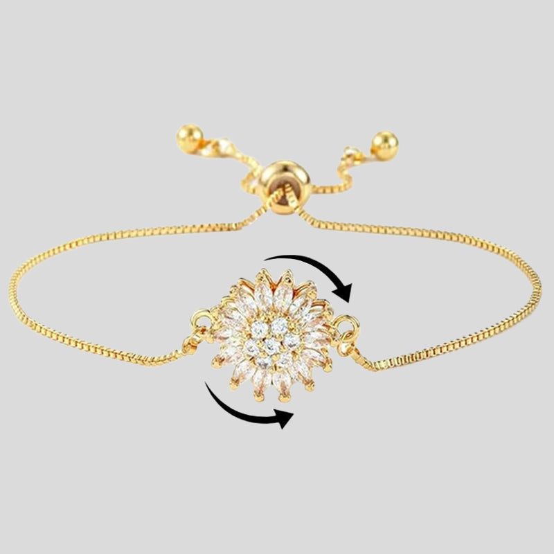 ✨LAST DAY SALE 50% OFF✨Delicate Fashion Sunflower Mood Bracelet