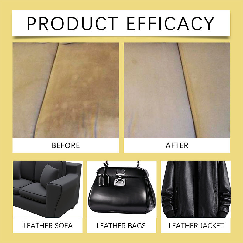 ✨LAST DAY - Buy 2 Get 1 Free✨Multifunctional strong deep cleaning, refurbishing leather cleaner