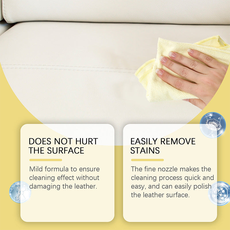 ✨LAST DAY - Buy 2 Get 1 Free✨Multifunctional strong deep cleaning, refurbishing leather cleaner