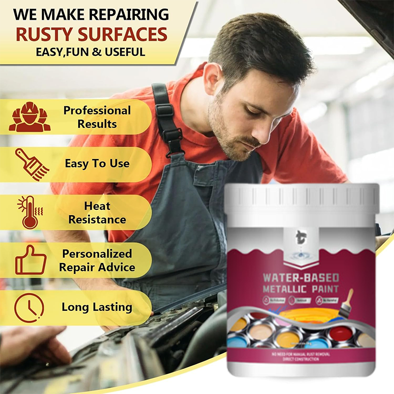✨LAST DAY SALE 50% OFF✨Rust Removal Converter Metallic Paint