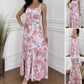 💖LAST DAY SALE 50% OFF💖Women's Floral Print Dress with Pleated Hem