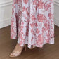 💖LAST DAY SALE 50% OFF💖Women's Floral Print Dress with Pleated Hem