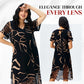 💥Last Day Special Sale 50% OFF💝✨Flowy V-Neck Printed Long Dress