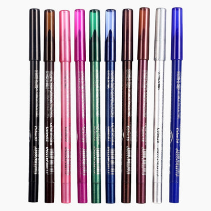 ✨Flash Sale 50% OFF✨2025 new beauty favorite💕10 Colored Eyeliner Gel Pens