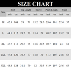 Herren-Zweiteiler mit Kurzarmshirt und weiter Hose