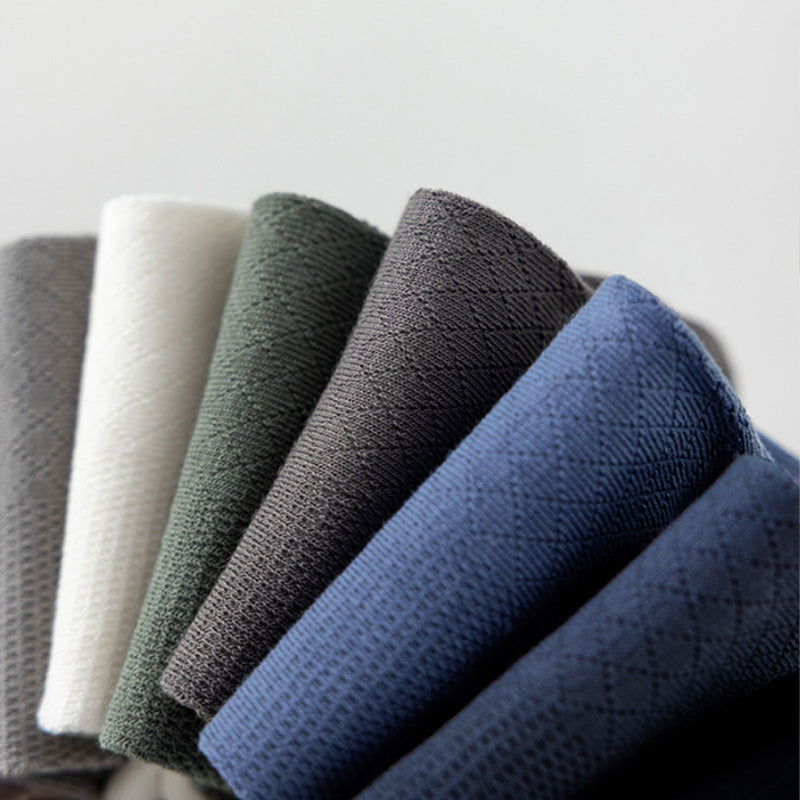 Atmungsaktive Mesh-Socken für Herren in Uni-Farben