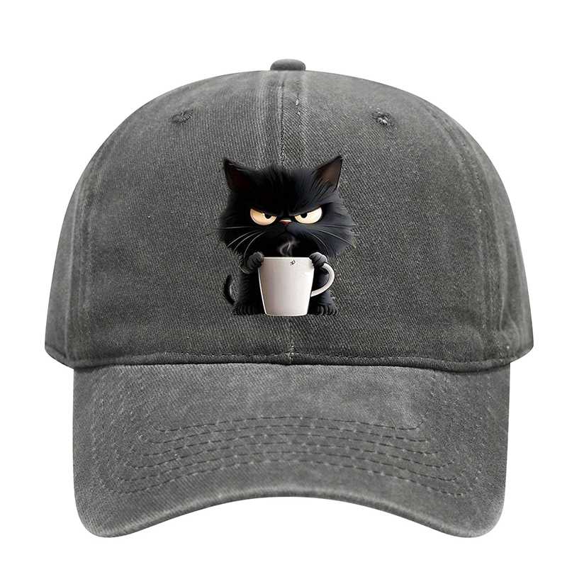 🔥Hot Sale 50% OFF🐱Cute Black Cat Vintage Baseball Cap