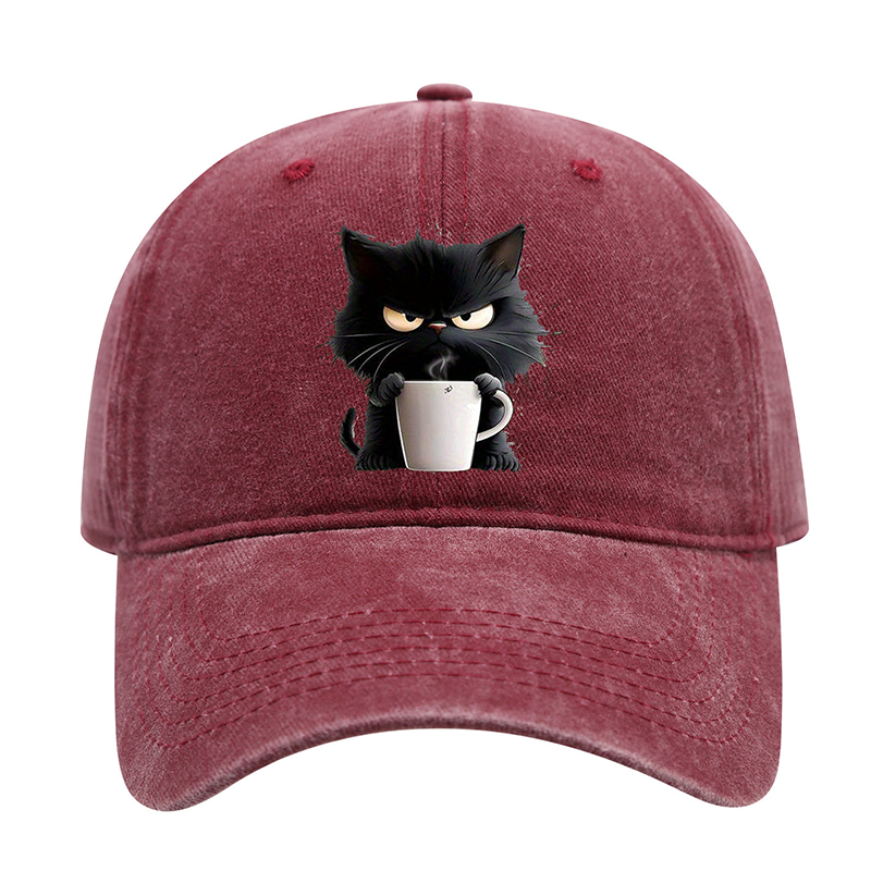 🔥Hot Sale 50% OFF🐱Cute Black Cat Vintage Baseball Cap