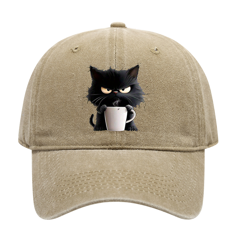 🔥Hot Sale 50% OFF🐱Cute Black Cat Vintage Baseball Cap