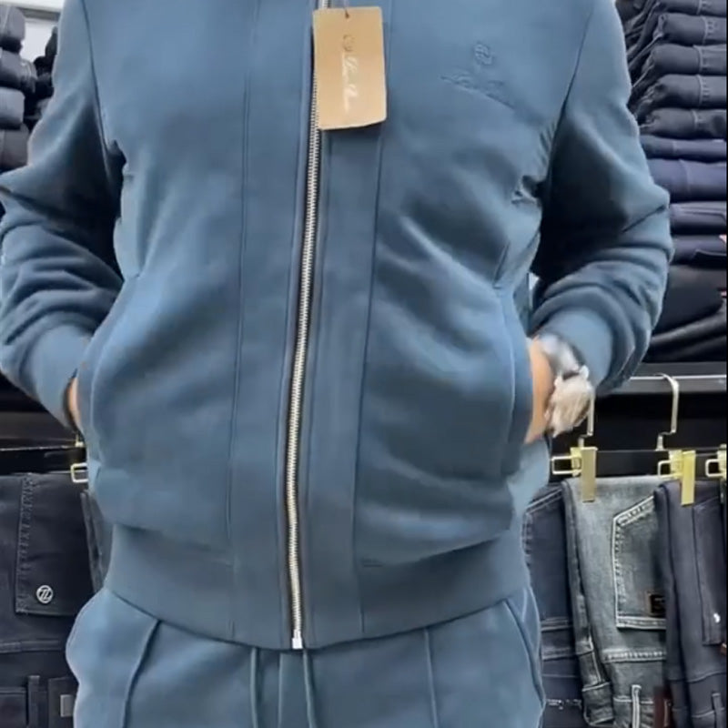 🍁Herren-Zweiteiler mit Freizeitjacke und Hose📦Freie Lieferung📦