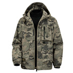 Men's Camouflage Hooded Jacket with Multi-Pocket