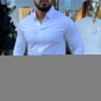 Herren lässiges einfarbiges Slim-Fit-Hemd