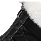 🔥🔥Kostenloser Versand💝👢Rutschfeste, warme Schneestiefel mit Reißverschluss für Damen✨