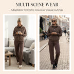 Ihr neues Lieblingsoutfit für den Winter – ein dreiteiliges Lounge-Set aus warmem Strick, das Sie den ganzen Tag über gemütlich, schick und selbstbewusst hält ❄️
