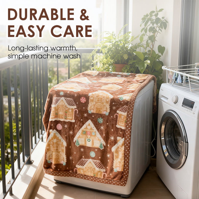 💜 LETZTER TAG DER AKTION – 50 % RABATT 💜Weihnachts-Flauschige Kuscheldecke